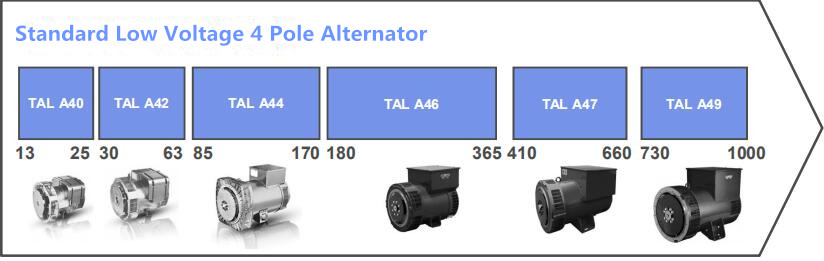 Leroy-Somer TAL A Series alternator
