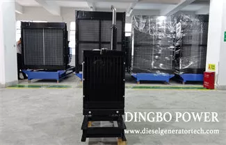 The Spraying Process of Diesel Generator Sets