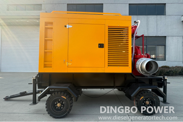 Dingbo Secured New Order from Chile for Mobile Diesel Water Pump