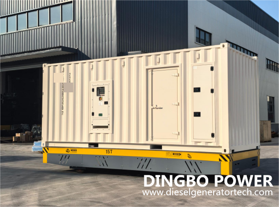 600kW 750kVA Silent Containerized Diesel Generator Set