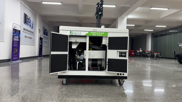 12KW 15kVA Silent Gasoline and NG Generator
