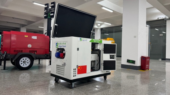 12KW 15kVA Silent Gasoline and NG Generator