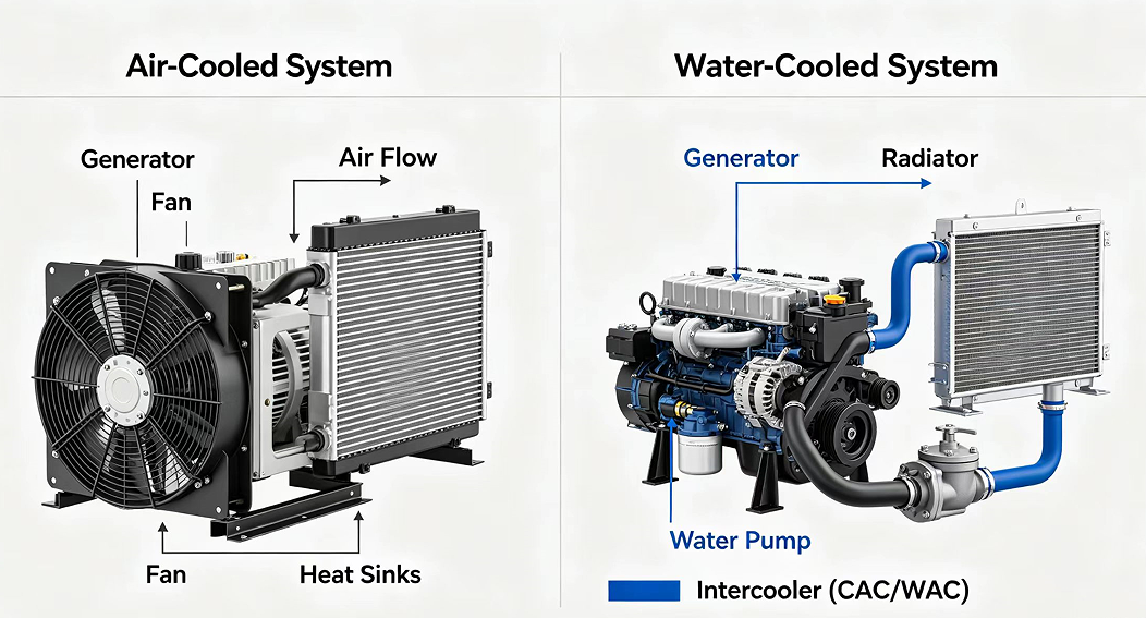 Understanding Generator Cooling Systems