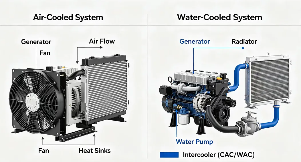 Understanding Generator Cooling Systems