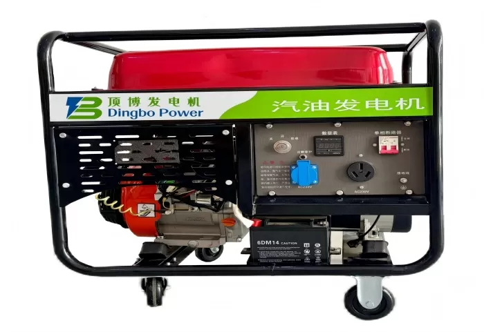 8KW Single Phase Gasoline Portable Generator