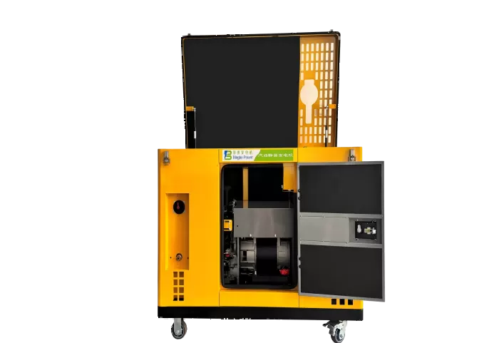 12kW Silent Dual-Fuel Gasoline and Natural Gas Generator