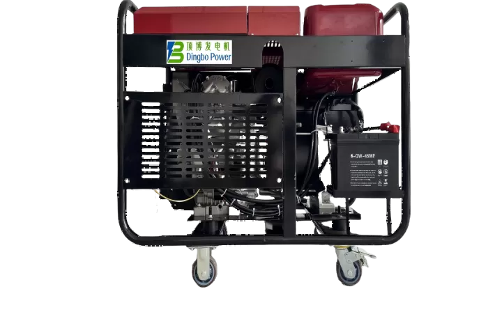 15KW 2-Cylinder 1-Phase/3-Phase Portable Diesel  Generator