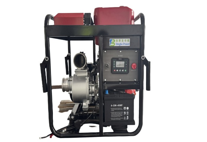 4-Inch Portable Air-Cooled Gasoline Powered Water Pump