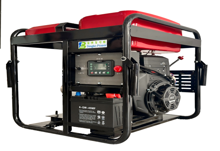 8-Inch Portable Water Pump with 4-Stroke Gasoline Engine