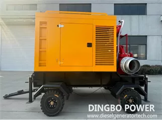 New Order from Chile for Mobile Trailer Diesel Water Pump