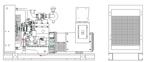 50KW diesel generator set