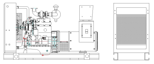 150KW Weichai diesel generator