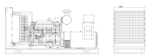 YUCHAI 150KW diesel genset