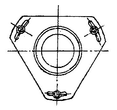 adjustments for the flange of fuel injection of pump