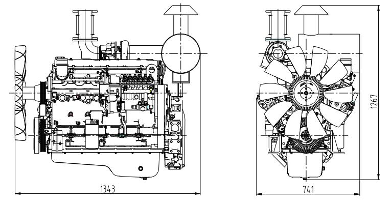 Shangchai diesel generator engine.jpg