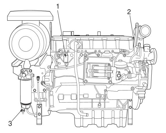 Component Location Of Volvo Tad734ge Engine