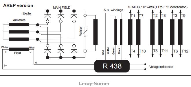 Leroy Somer Wiring Diagram