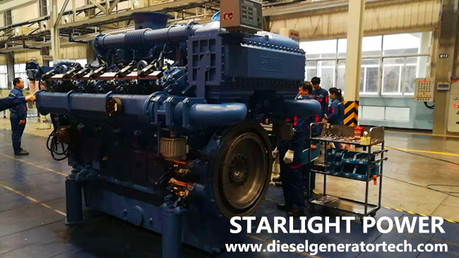 Yuchai gas engine 1500KW