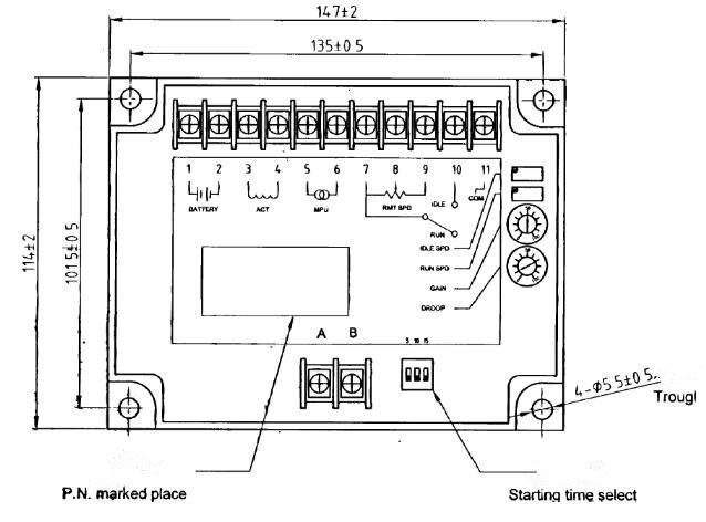 Cummins control governor