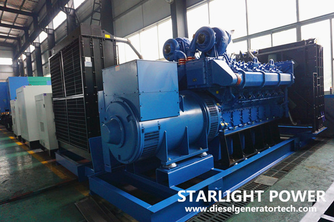 1000KW Yuchai diesel generator set