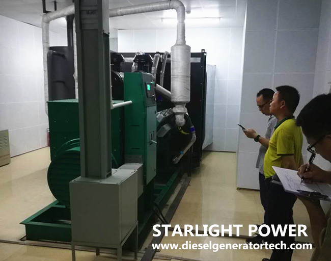 inspection before starting diesel generator set