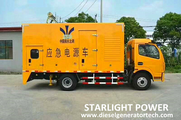 truck mounted diesel generator