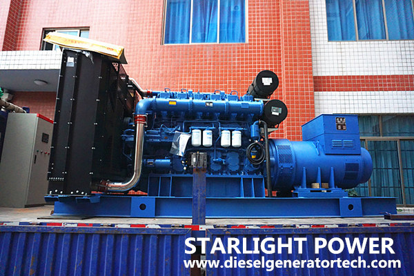 EFI diesel generator set