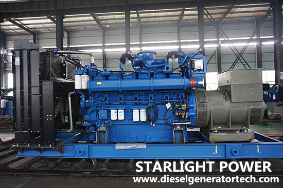 Yuchai V type diesel generator set