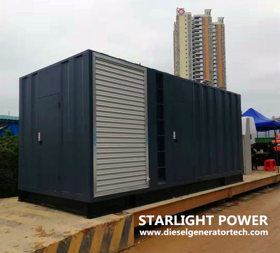 container diesel generator 