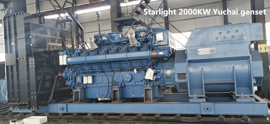 2000KW Yuchai Diesel Genset