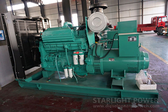 Open type Cummins genset