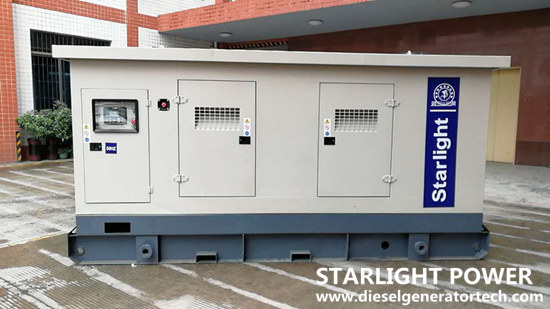 silent diesel generator set