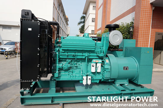 Genset with base bottom fuel tank