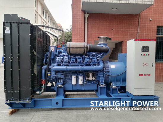 1000~1800kw Yuchai diesel generator set