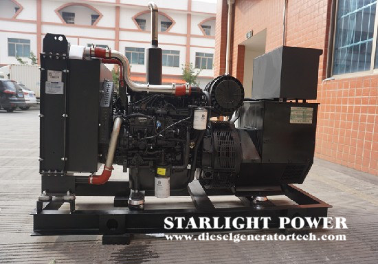 open type genset