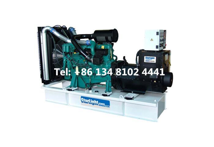 150KW 187.5KVA Volvo Diesel Generator Set