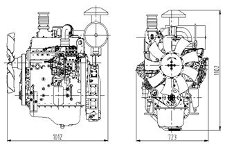 Shangchai Generator SC4H160D2 Technical Parameters