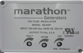Marathon Generator SE350 Voltage Regulator Instruction Manual