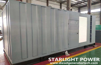 Export 600KW Cummins Container Silent Diesel Generator to Ethiopia