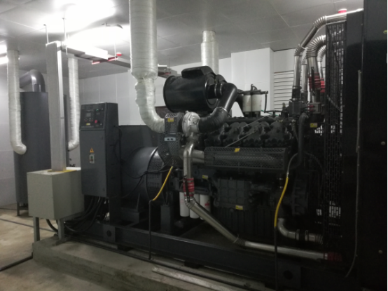 Construction of Radiator for Generating Set