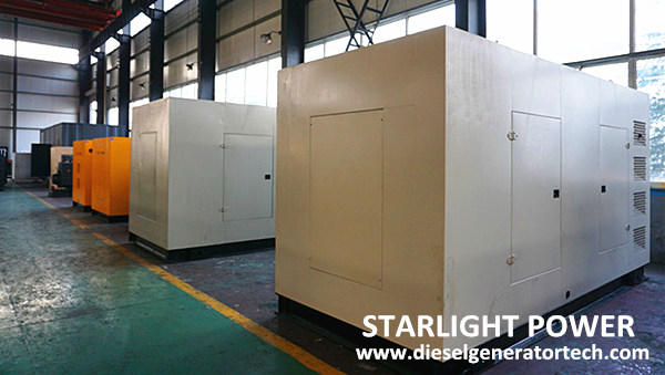 Export 10 Units Cummins Soundproof Diesel Generators to Ethiopia