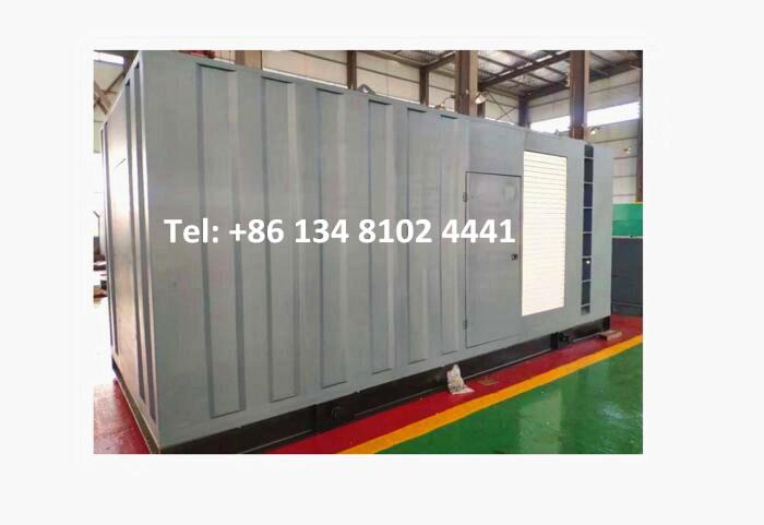 700KW 875KVA Super Silent Containerized Diesel Generator Set