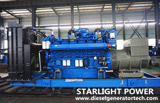 Characteristics of In-line and V Type Diesel Generator Set