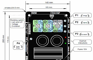 Leroy-Somer Alternator AVR R450 Introduction