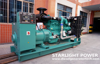 250KW Cummins Diesel Generator Set Technical Specifications-60Hz