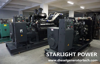 750kw Shangchai Diesel Generator Set Technical Specifications