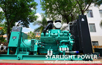 600KW Cummins Diesel Generator Technical Data