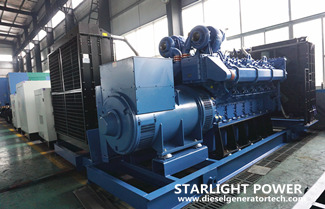 2000KW Yuchai Engine YC16VC3300-D31 Generator Set