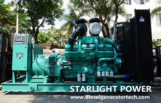 Specifications for Cummins Engine KTA38-GA 725KVA Generator