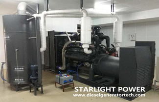 The Eighth Cooperation: Shangchai 800KW Generator Set